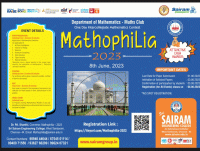 MATHOPHILIA 2023 Mathematical Competition Poster